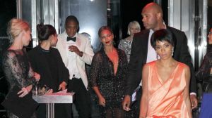 Bey, Jay Z and Solange
