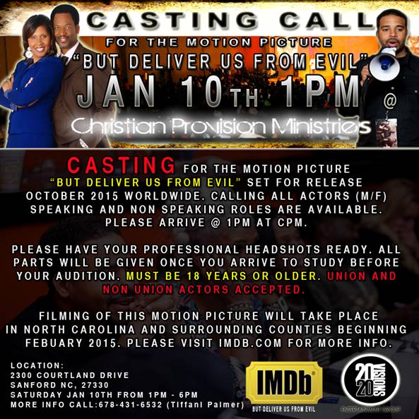 Casting Call - Joshua Coats 2014