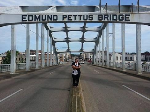 The Belle and Edmound Pettus Bridge