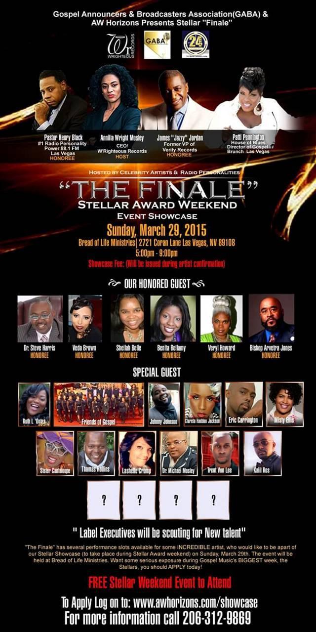 Stellar Award Showcase 2015