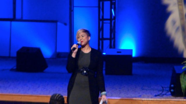 William Murphy and Tasha Cobbs at New Birth