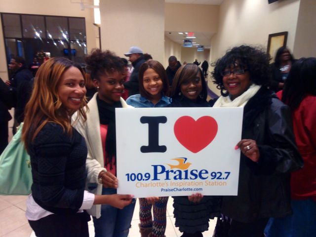 William Murphy and Tasha Cobbs at New Birth