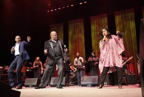 Donnie, Marvin and CeCe Winans