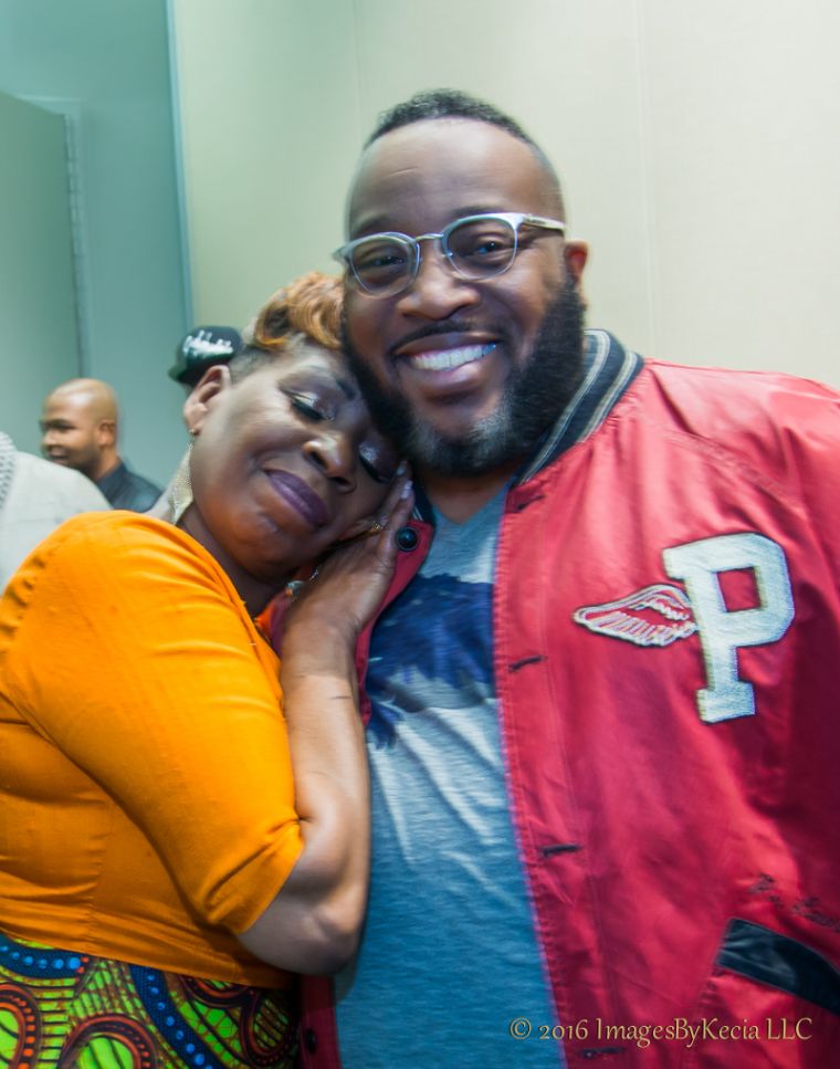 Marvin Sapp and Iyanla Vanzant at Transformation 2016