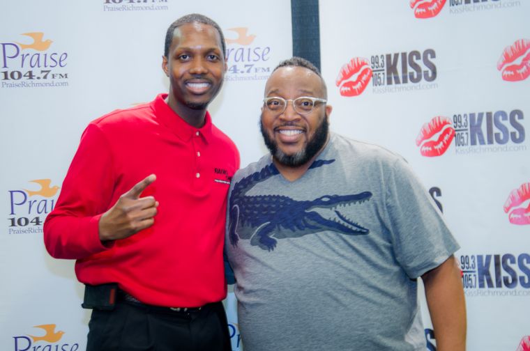 Jeff Anderson and Marvin Sapp at Transformation 2016