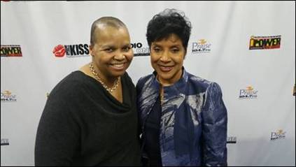 Sheilah Belle and Phylicia Rashad