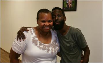 Sheilah Belle "The Belle" and Tye Tribbett