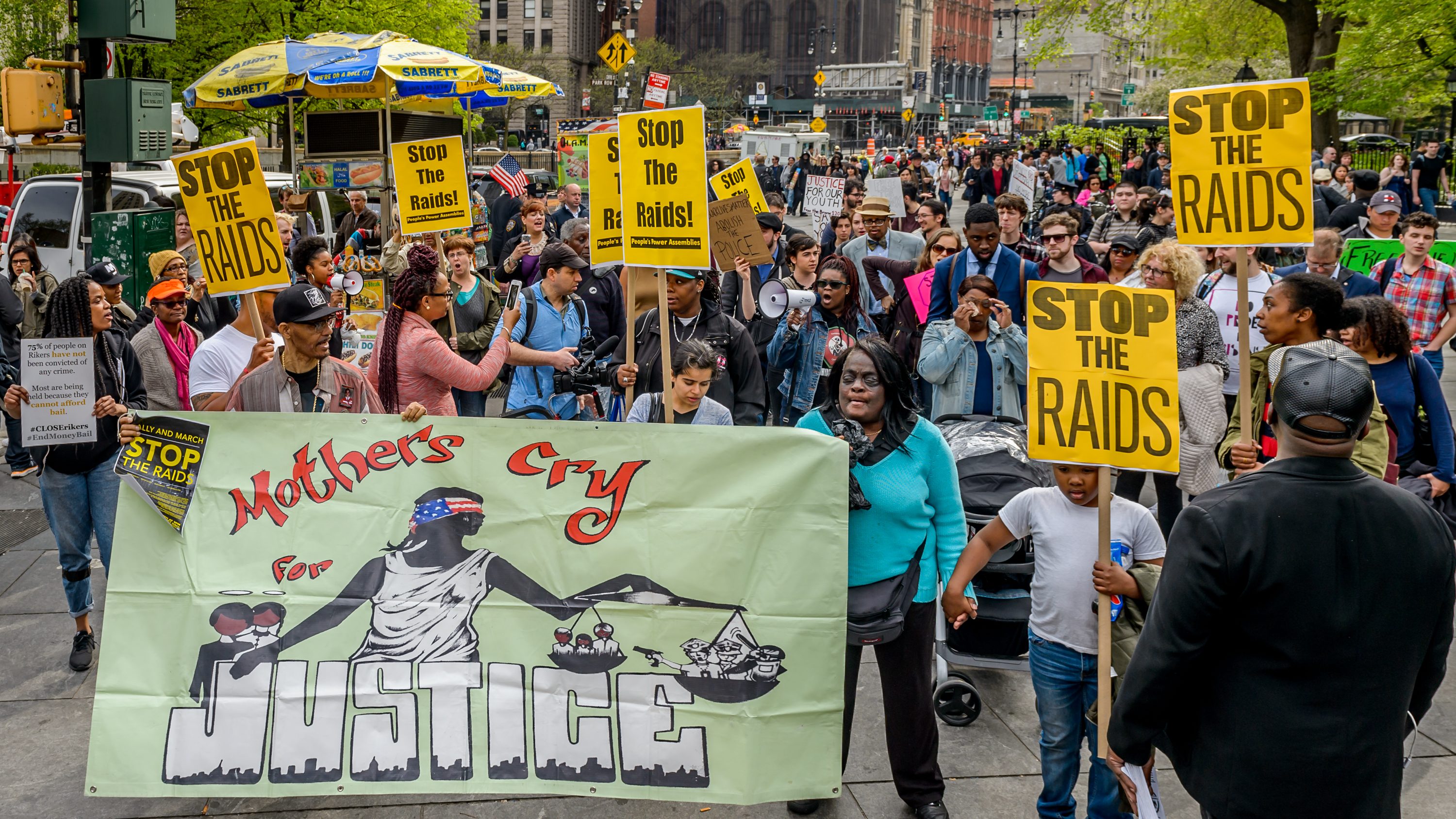 Family members of people impacted by NYPD and federal 'gang...