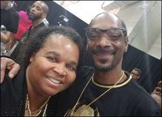 Sheilah Belle and Snoop Dogg Meet