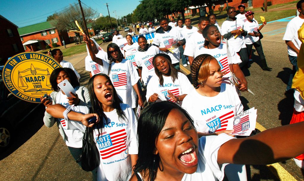 Former Civil Rights Battlegrounds Await Culmination Of Historic Election