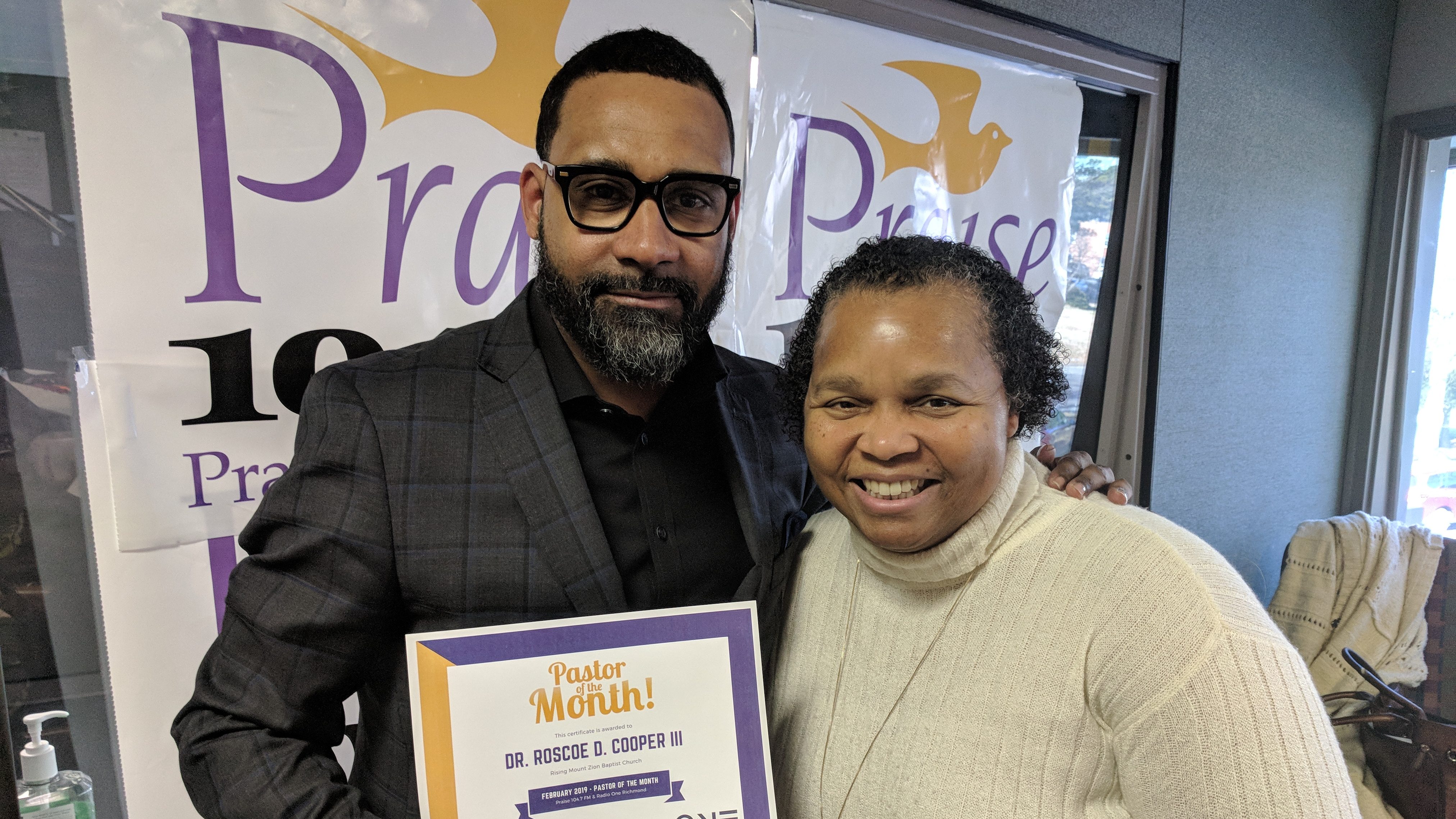 Pastor of the Month - Dr. Roscoe D. Cooper III