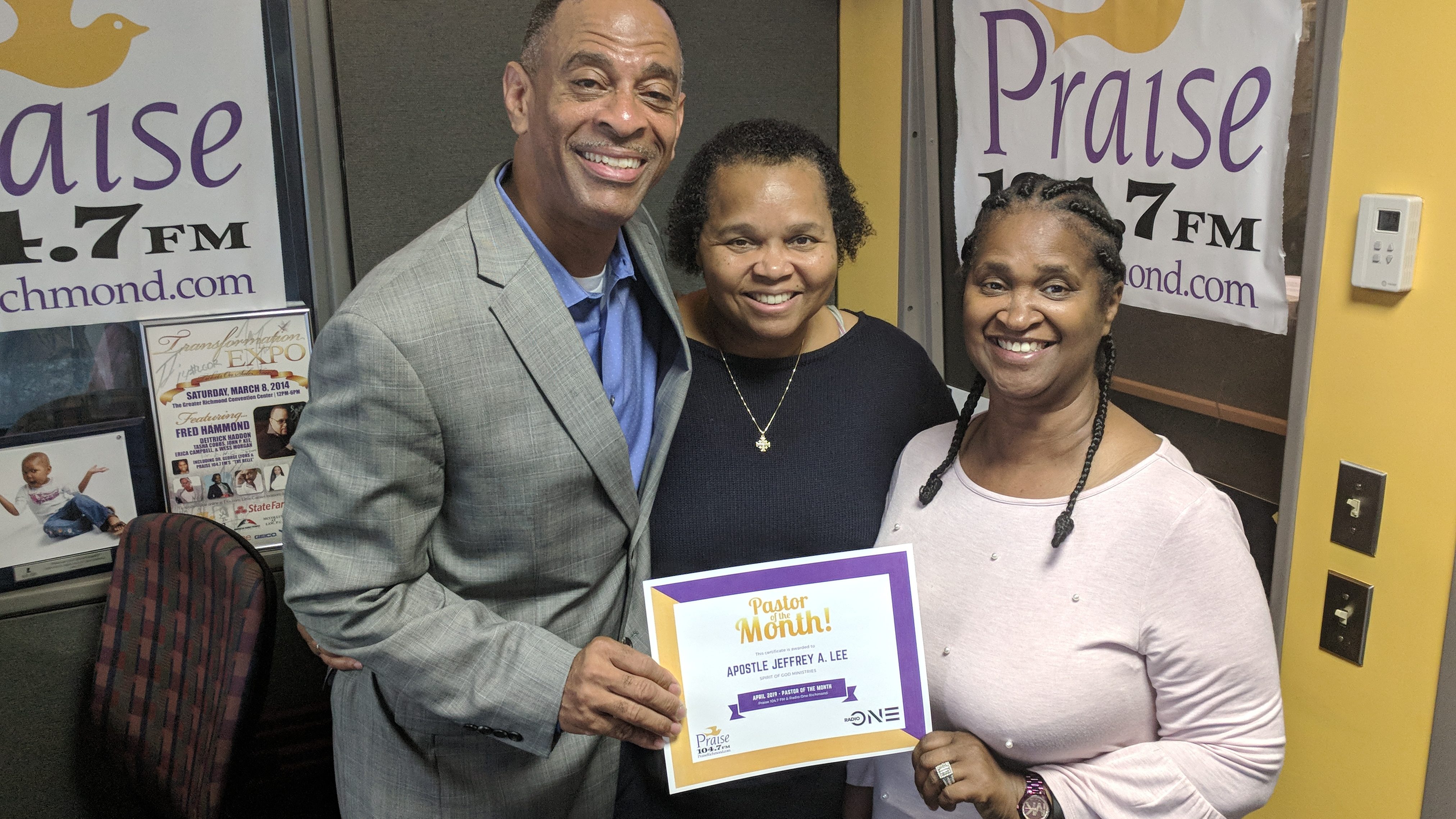 Pastor Of The Month: Apostle Jeffrey A. Lee