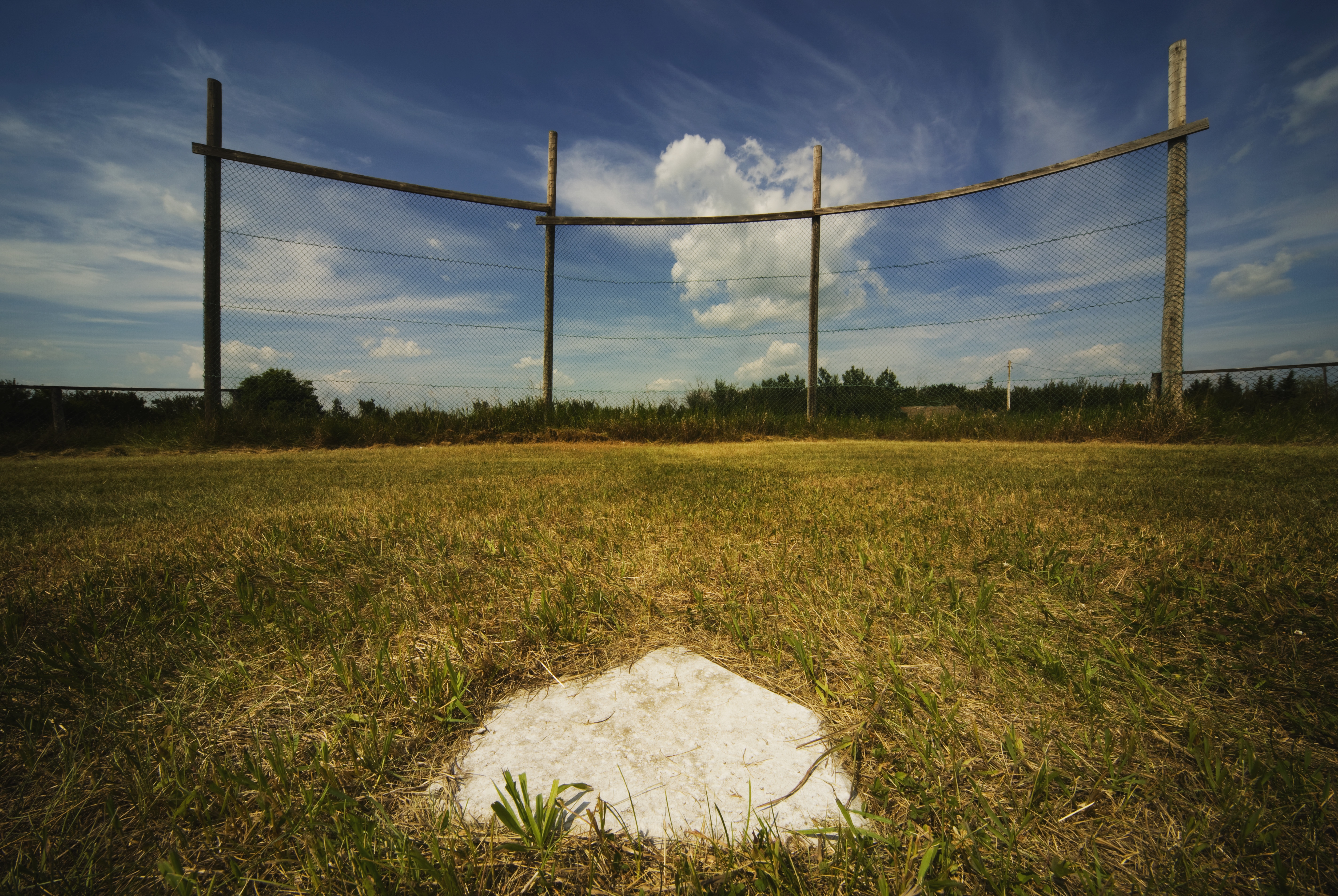 An Old Baseball Diamond