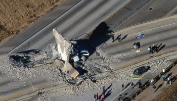 Earthquake Damage to Los Angeles Freeway