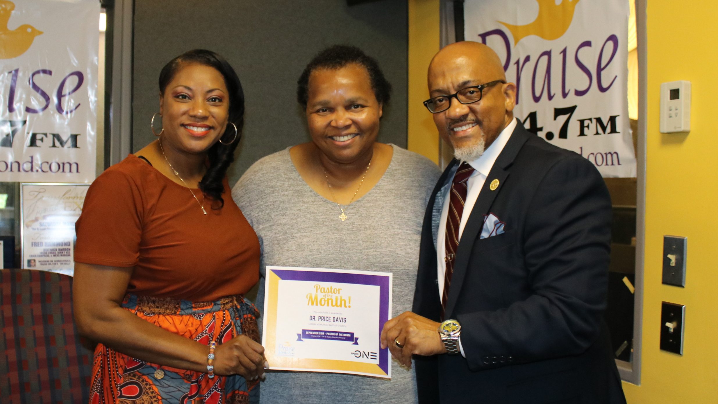 Pastor Of The Month: Dr. Price Davis