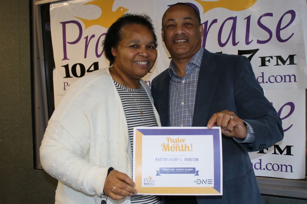 Pastor of the Month: Pastor Barry L. Winston
