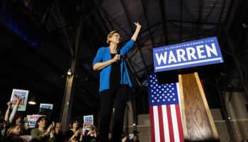 Elizabeth Warren Rally in Detriot, US