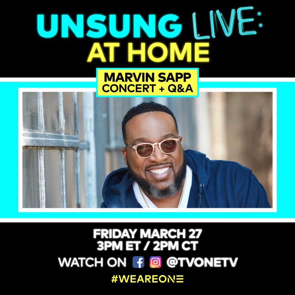 Unsung Live: At Home With Marvin Sapp