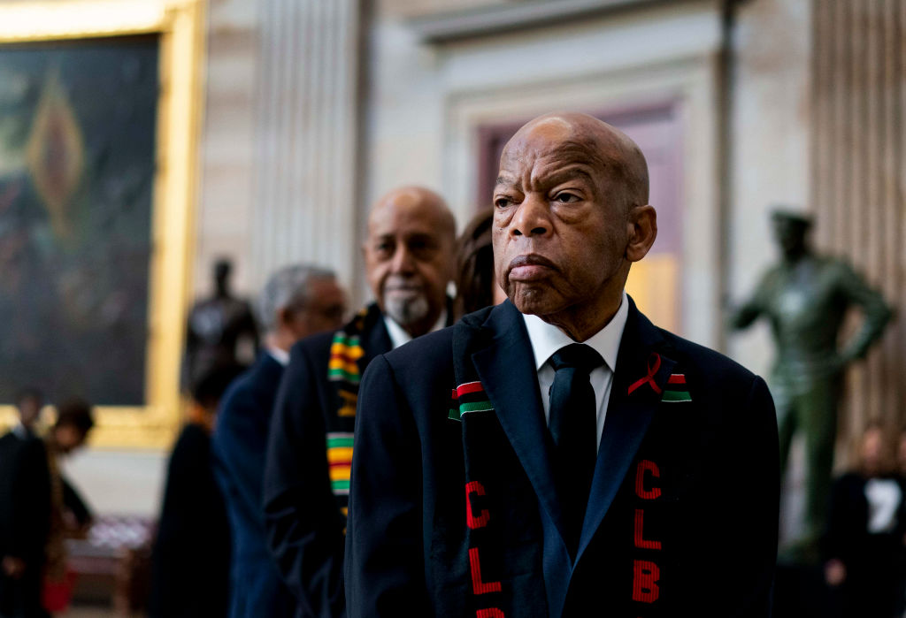 WASHINGTON, DC - OCTOBER 24: Civil Rights icon Congressman John