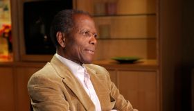 Sidney Poitier Appearing On 'Good Morning America'