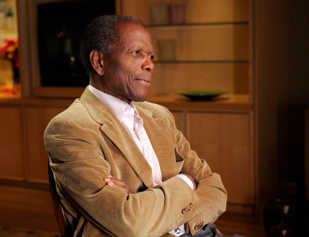 Sidney Poitier Appearing On 'Good Morning America'