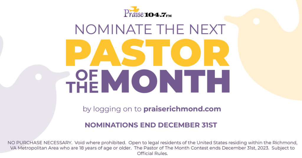 Pastor of The Month