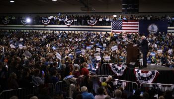 Presidential Candidate Bernie Sanders Campaigns Across U.S. Ahead Of Super Tuesday