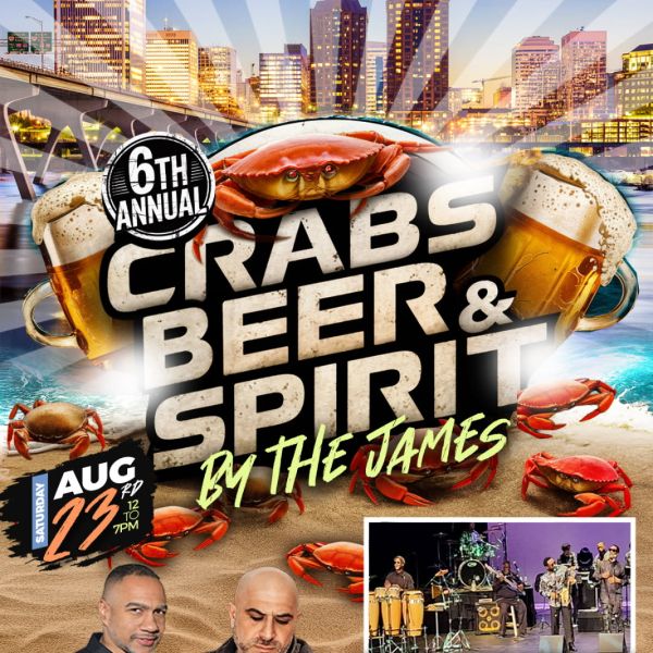 6th Annual Crabs, Beer & Spirits by the James