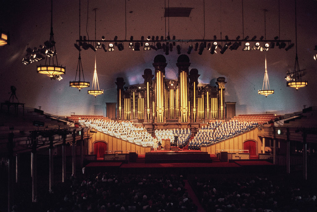 Tabernacle Choir, Salt Lake Tabernacle, Salt Lake City, Utah